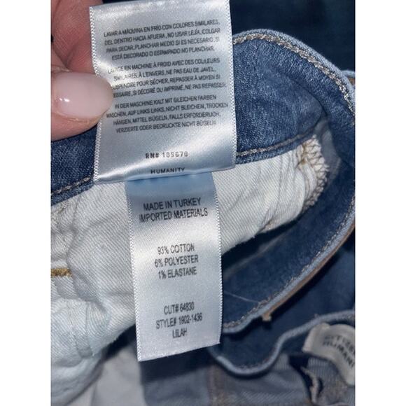 Citizens of Humanity Lilah Flare Jean Size 30 Blue Denim Casual 70s - Picture 8 of 9